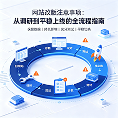 百色建站-网站改版注意事项：从调研到平稳上线的全流程指南