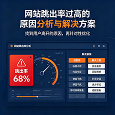 百色建站-网站跳出率过高的原因分析与解决方案