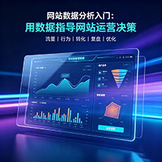 田林建站-网站数据分析入门：用数据指导网站运营决策