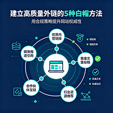 百色建站-建立高质量外链的5种白帽方法